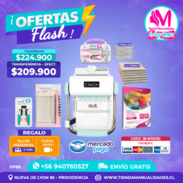 OF85 Kit encuadernadora Cinch verde - Envío gratis