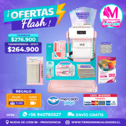 OF90 Kit encuadernadora Cinch rosa - Envío gratis