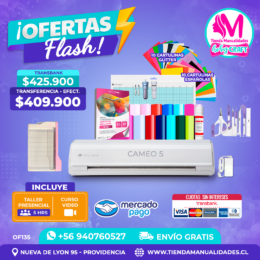 OF135 Kit Silhouette Cameo 5 + Taller presencial - Envío gratis