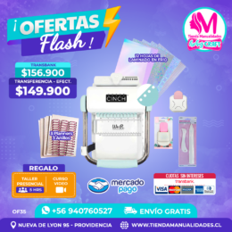 OF35 Kit encuadernadora Cinch verde - Envío gratis