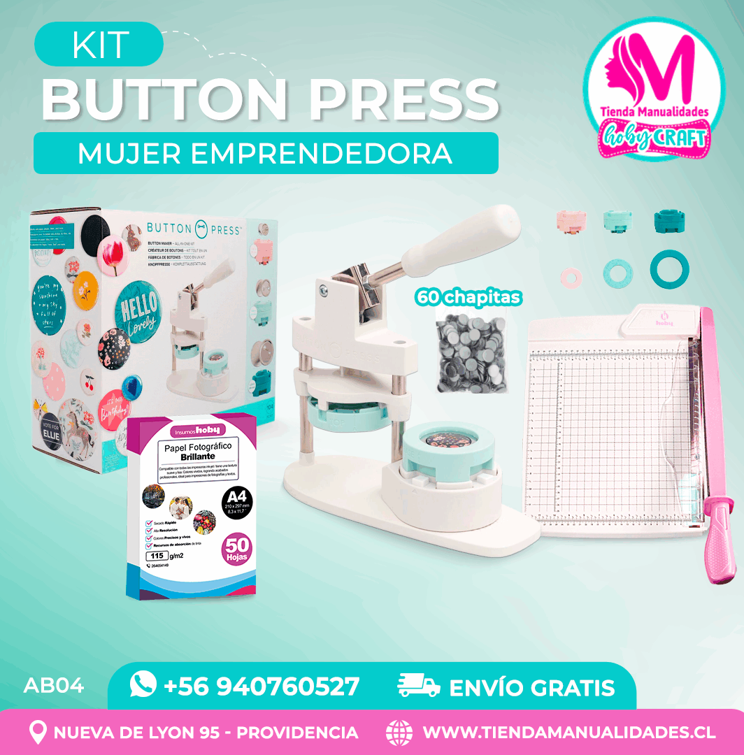 AB04 Kit Button Press – Entrega Inmediata