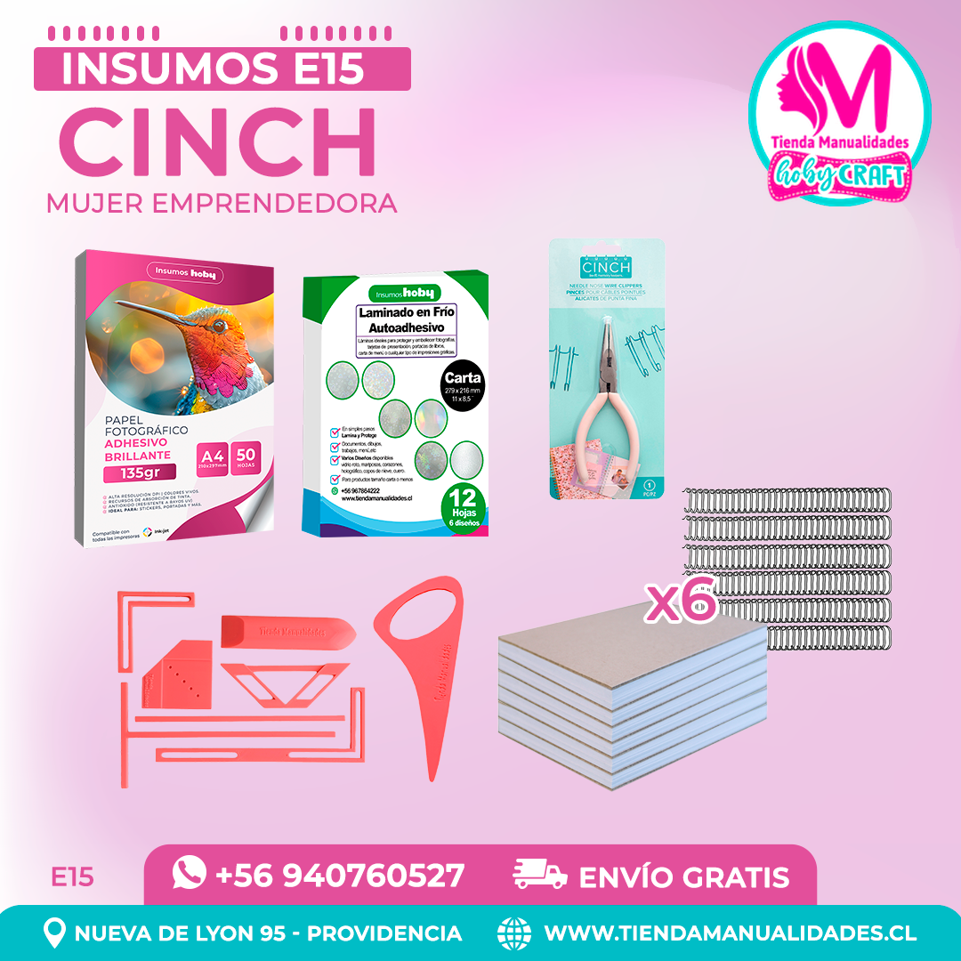 E15 Insumos Encuadernación – Envío gratis