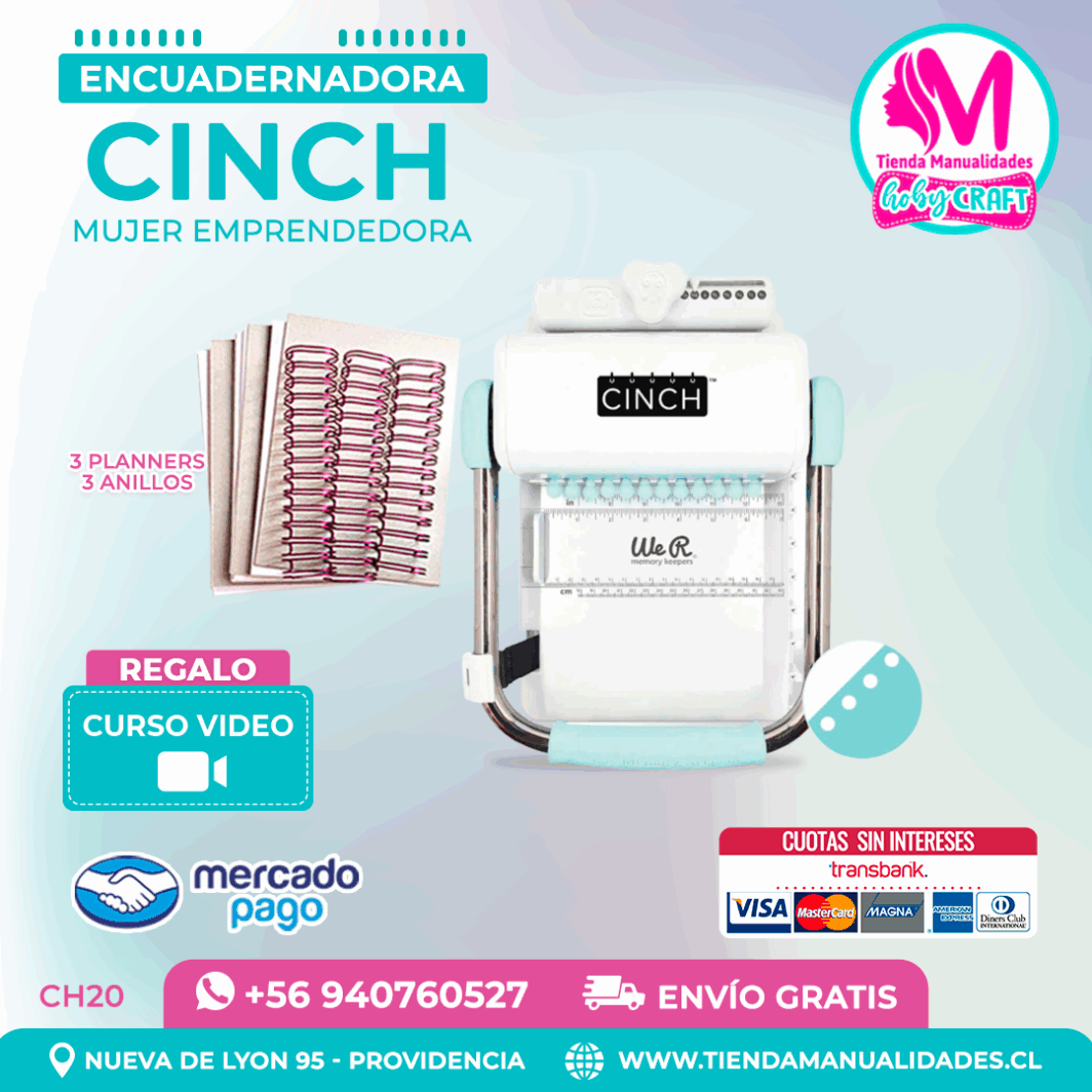 CH20 Cinch Verde + Curso Video - Envo Gratis - Entrega Inmediata