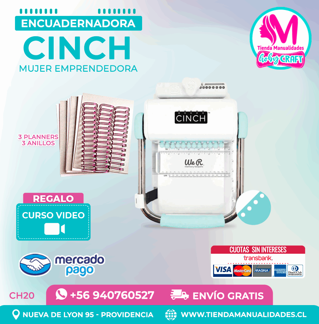CH20 Cinch Verde + Curso Video - Envo Gratis - Entrega Inmediata