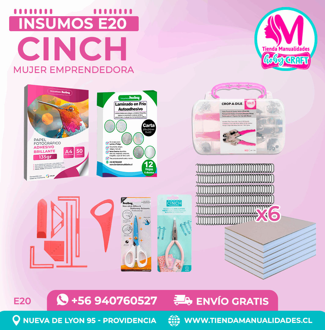 E20 Insumos Encuadernación – Envío gratis