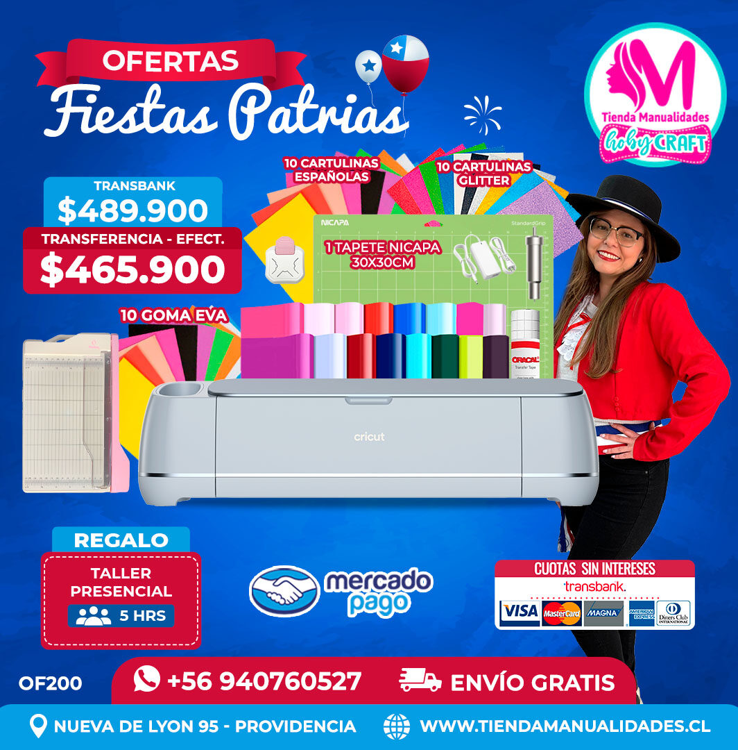 FP200 Kit Cricut Maker 3 – Envío gratis