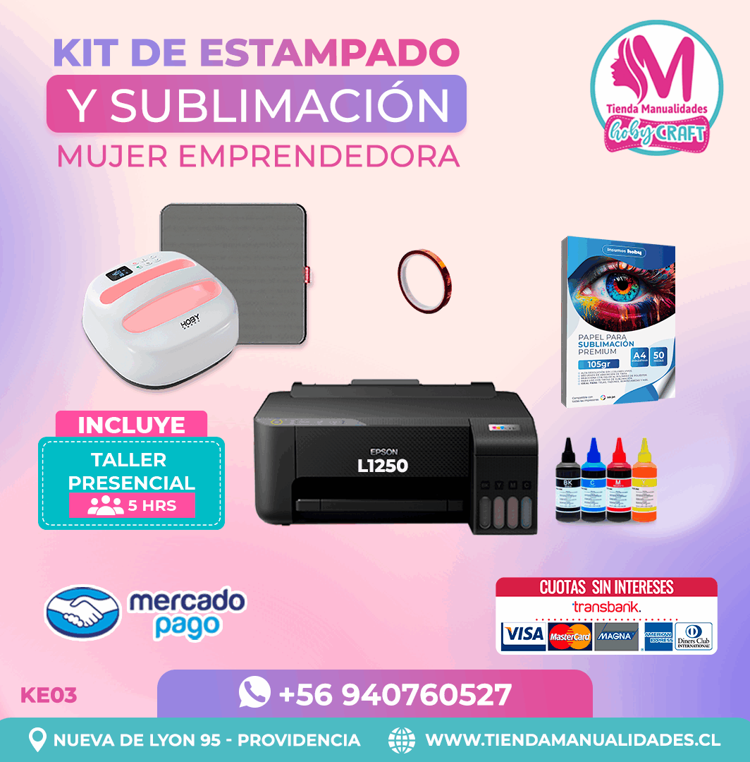 KE0300 - Kit de estampado y sublimación