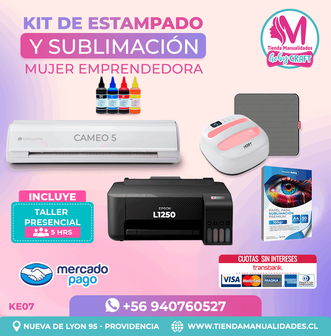 KE0700 - Kit de estampado y sublimación