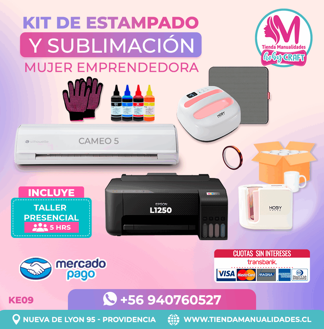KE0900 - Kit de estampado y sublimación