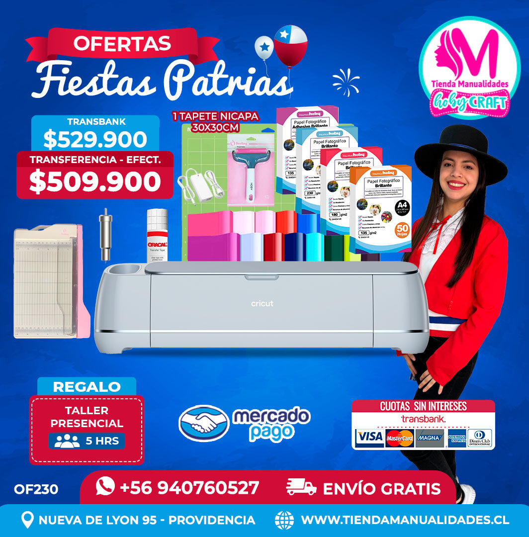 FP230 Kit Cricut Maker 3 – Envío gratis