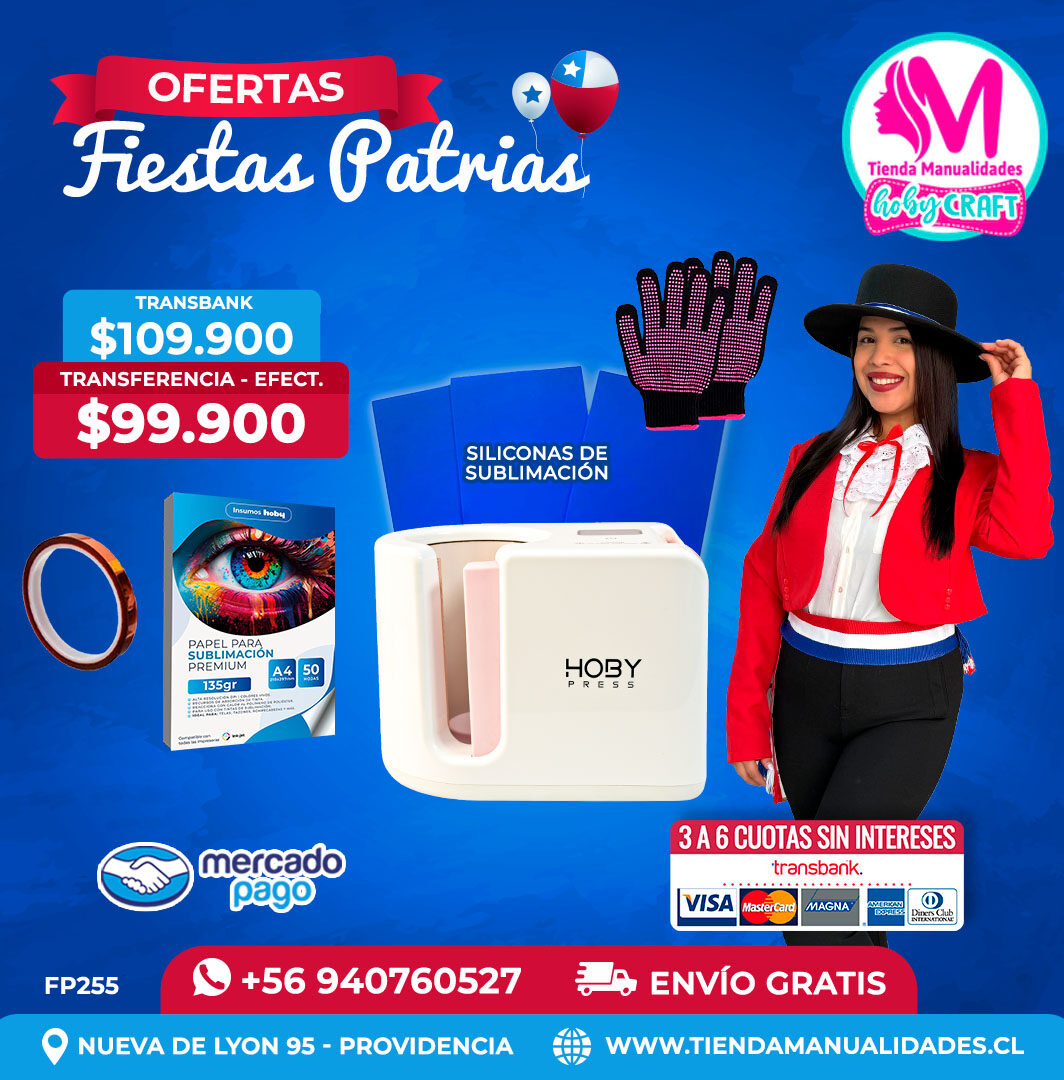 FP255 Kit Estampadora de tazas Mugpress – Envío gratis