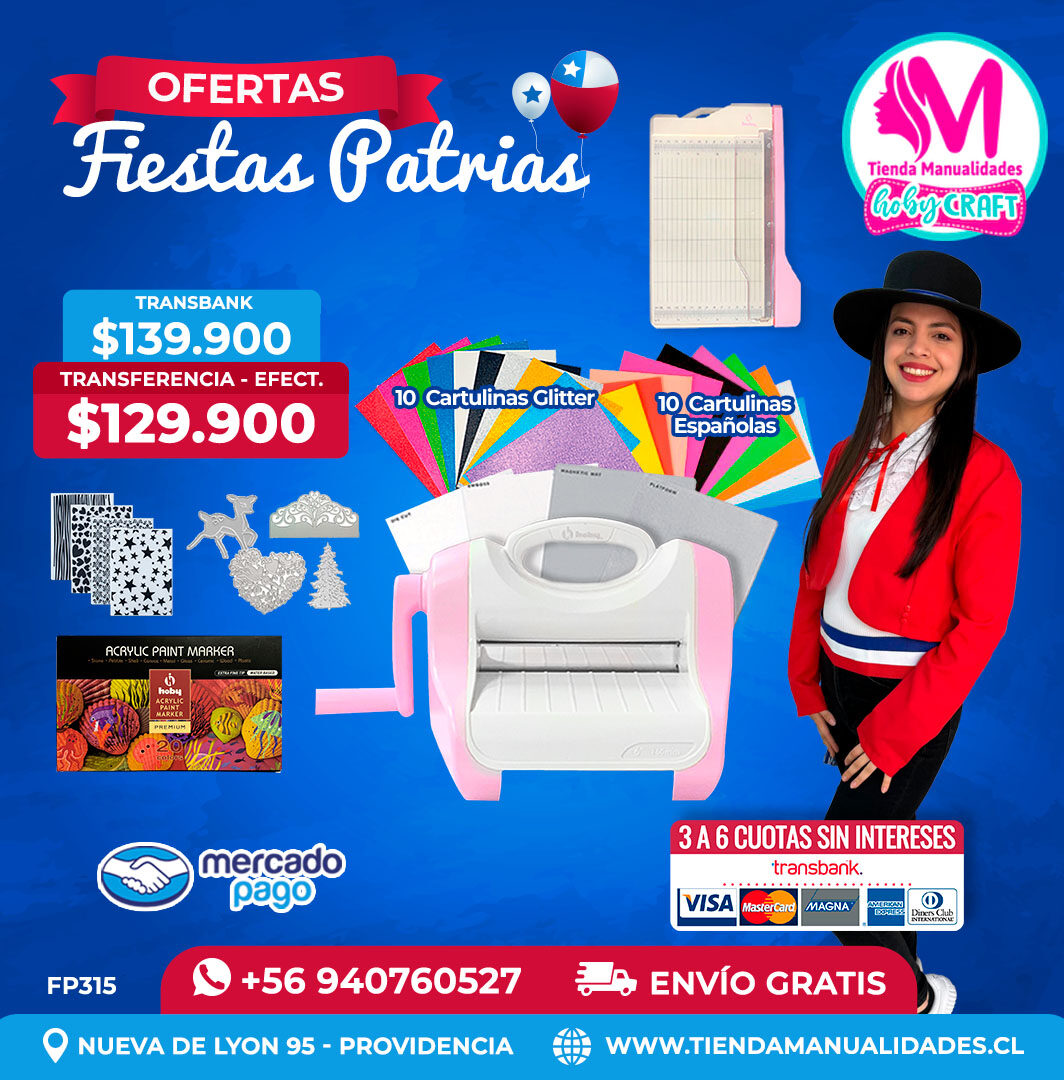FP315 Kit Troqueladora Hoby – Envío gratis