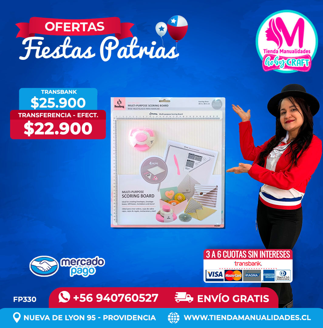 FP330 Base plegadora multipropósito – Envío gratis