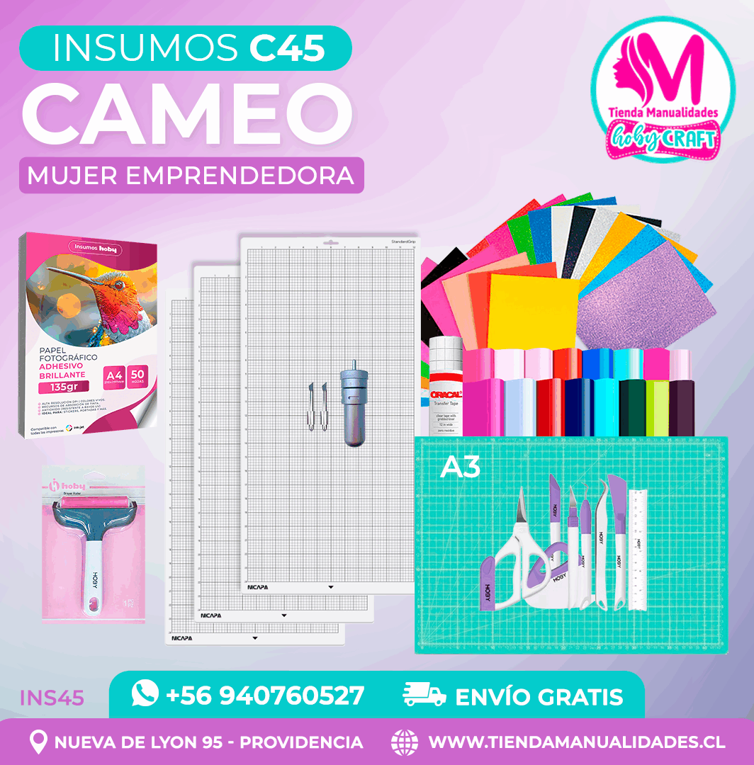 C45 Insumos Cameo – Envío gratis