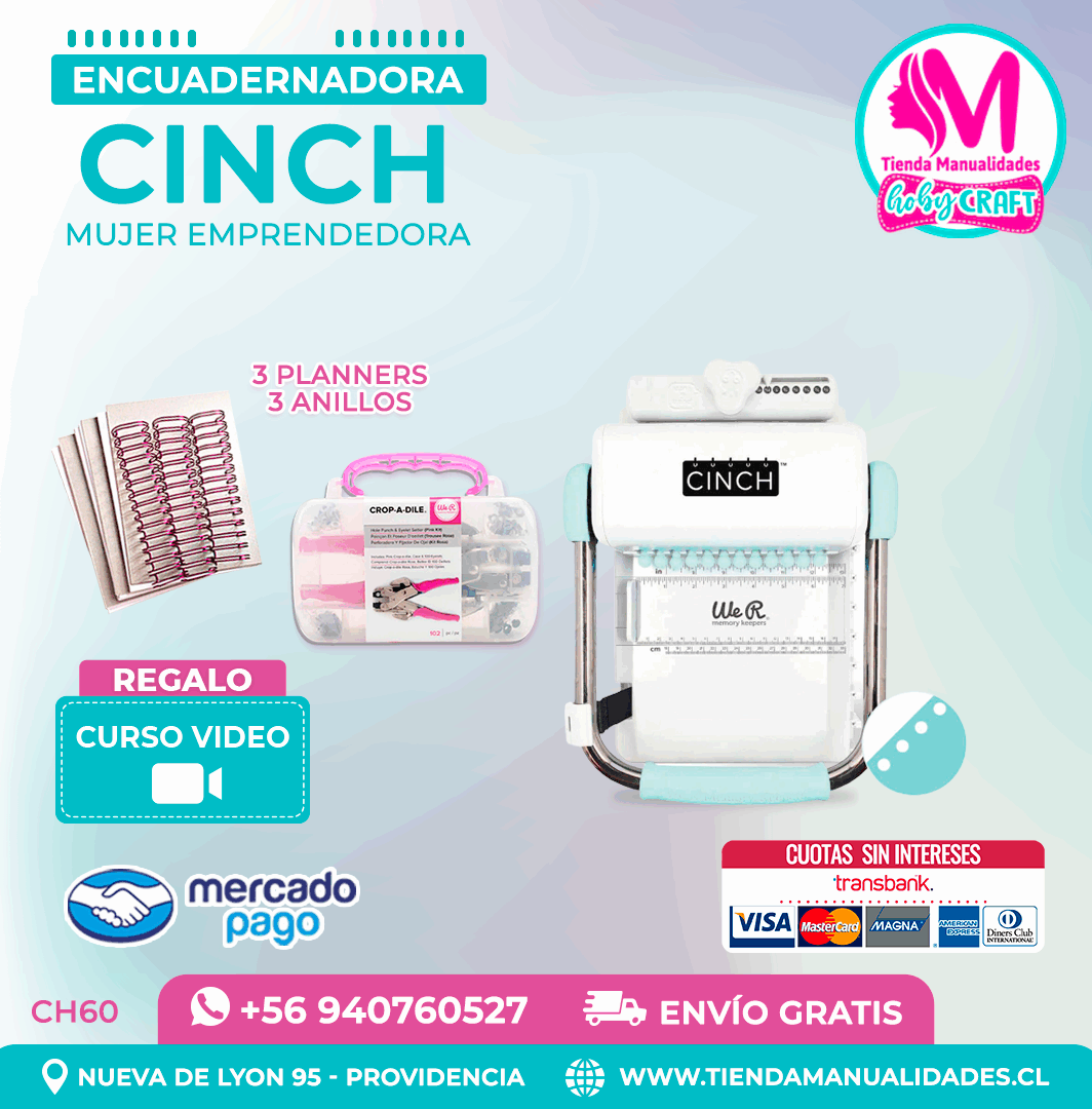 CH60 Cinch verde + Curso Video  - Envío Gratis - Entrega Inmediata