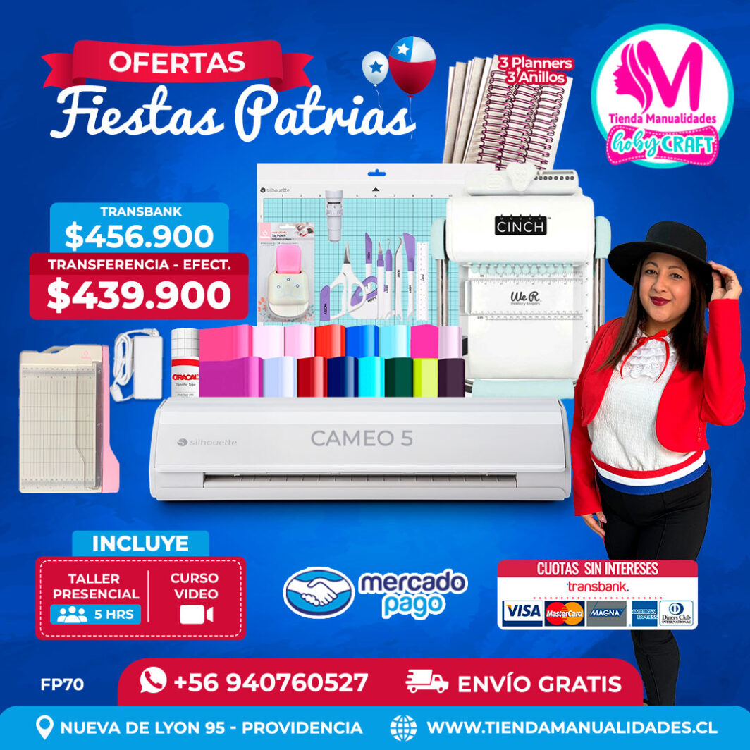 FP70 Kit Cameo 5 + Cinch Verde – Envío gratis