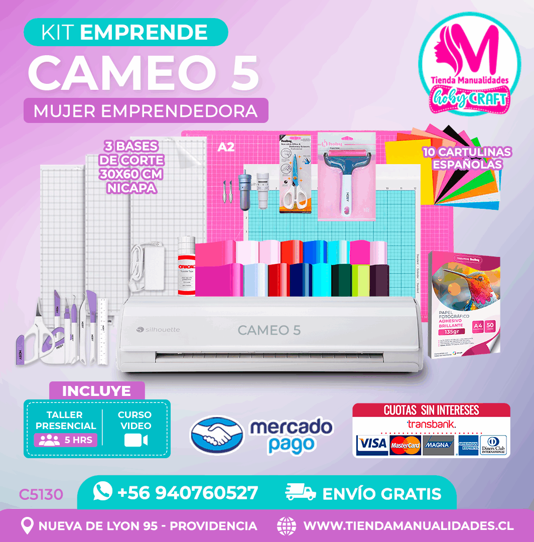 C576 Kit Emprende Cameo 5 blanca + Envío gratis - Entrega inmediata
