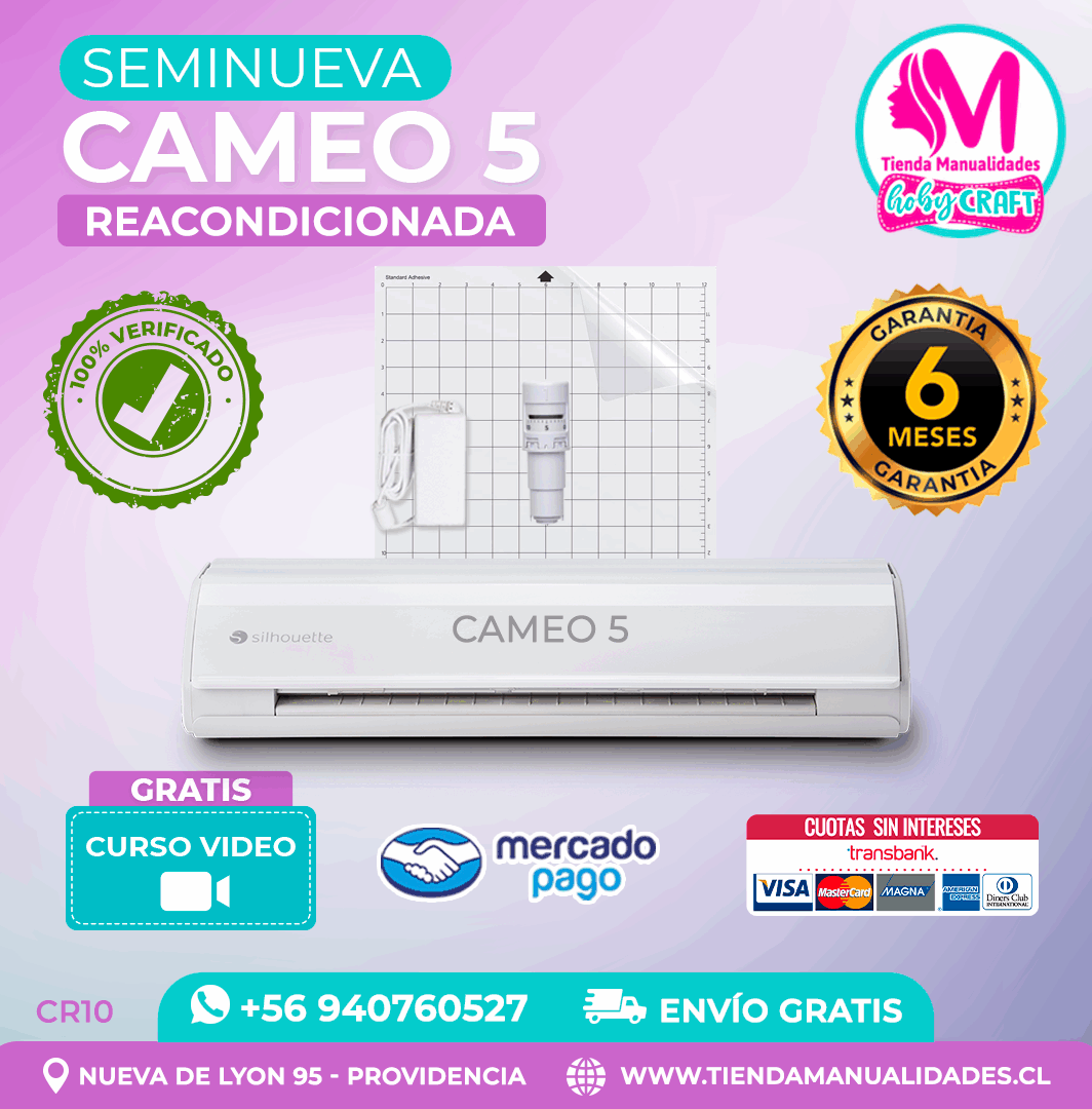 CR10 Silhouette Cameo 5 Reacondicionada
