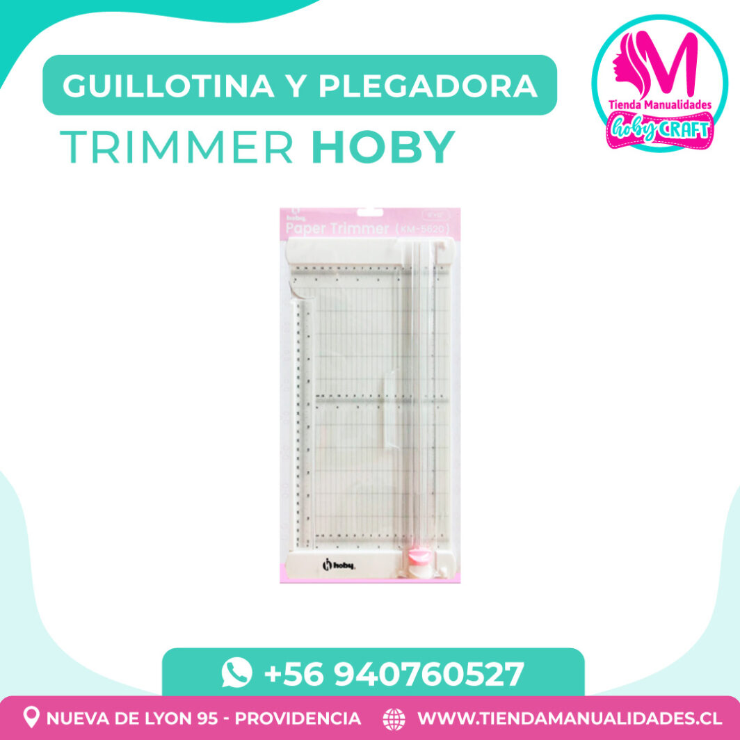 GL15 Guillotina y Plegadora Trimmer Hoby
