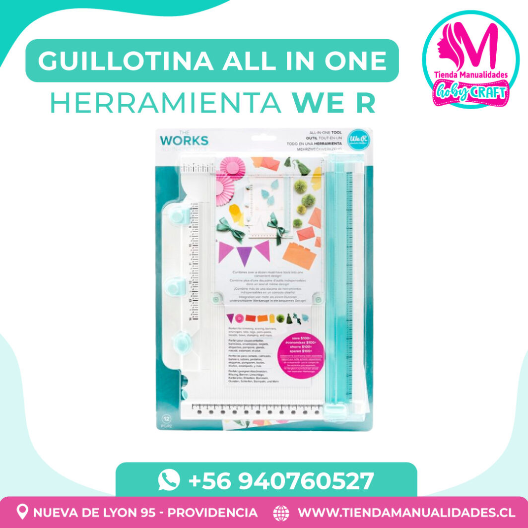 GL35 Guillotina herramienta All in One turquesa