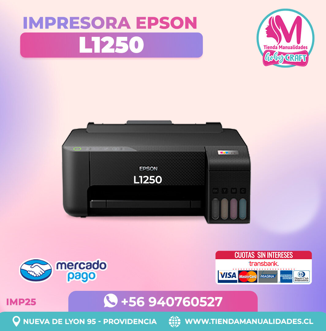IMP25 Impresora  Epson L1250– Entrega Inmediata
