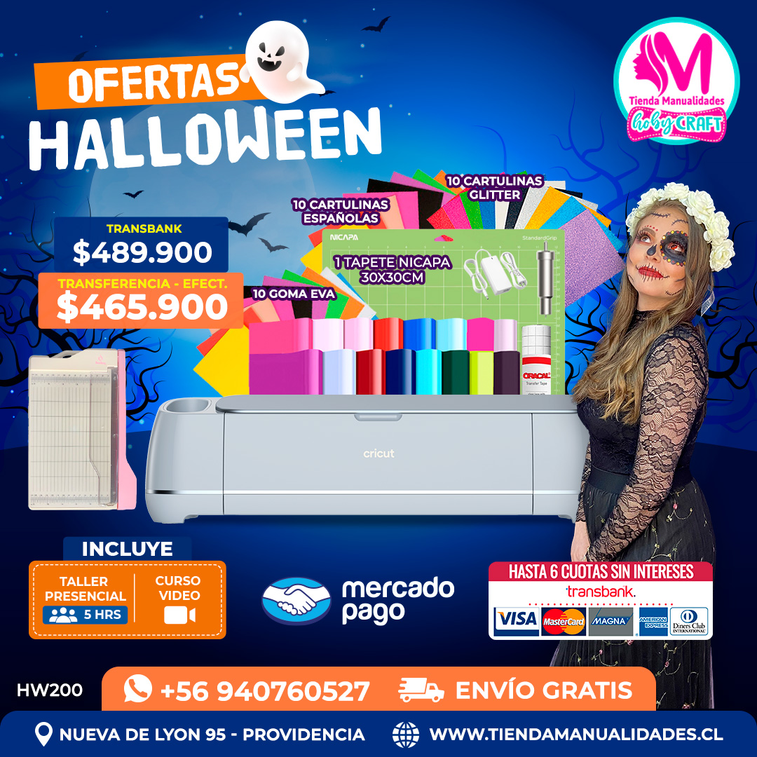 HW200 Kit Cricut Maker 3 – Envío gratis