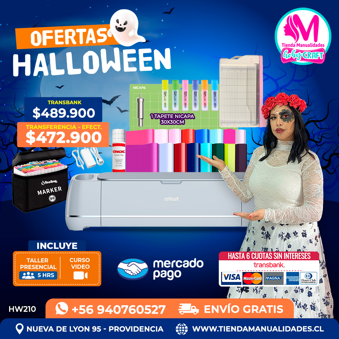 HW210 Kit Cricut Maker 3 – Envío gratis