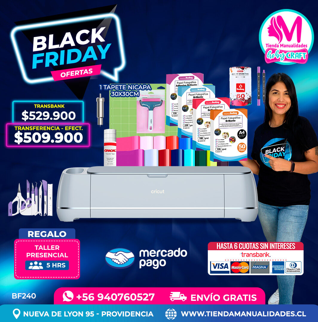 BF240 Kit Cricut Maker 3 – Envío gratis