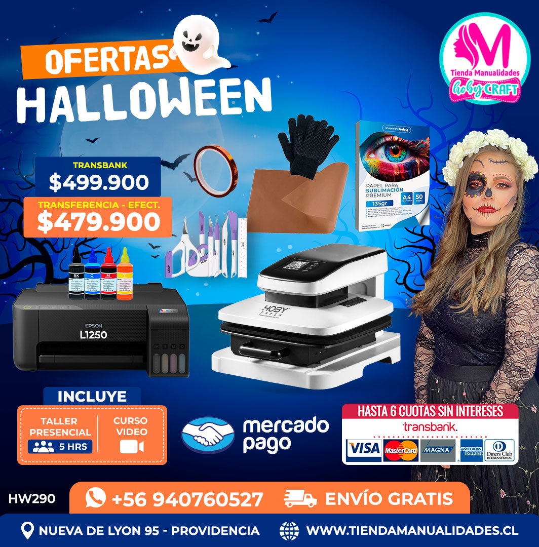HW290 Kit Estampadora automática 38x38cm Hobypress – Envío gratis