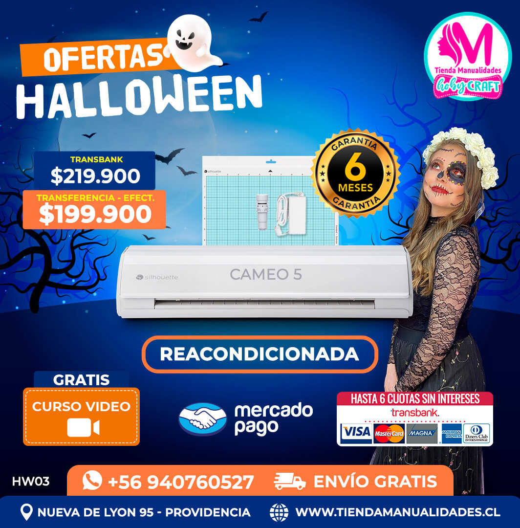 HW03 Kit Silhouette Cameo 5 reacondicionada – Envío gratis