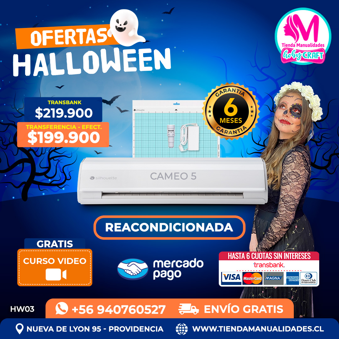 HW03 Kit Silhouette Cameo 5 reacondicionada – Envío gratis