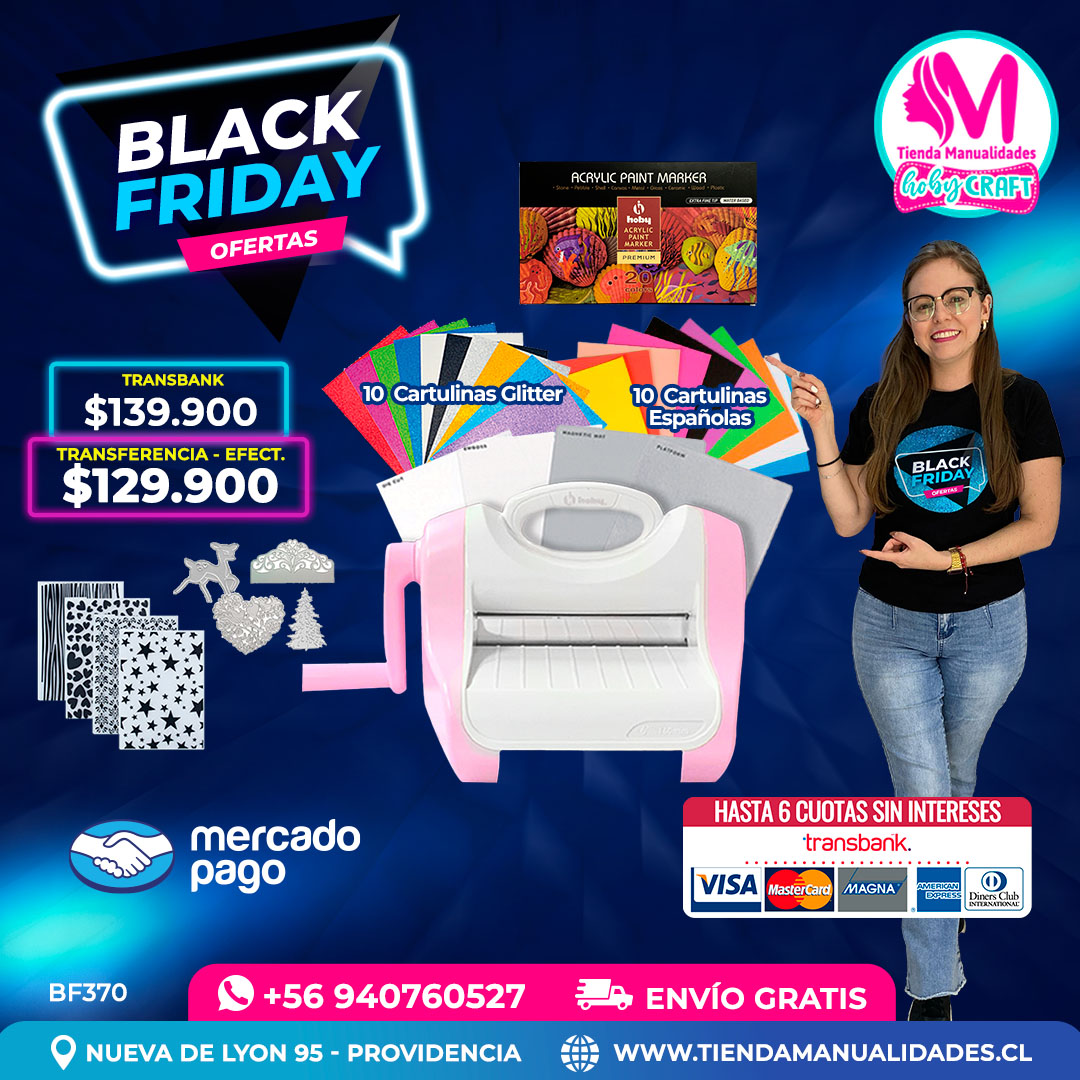 BF370 Kit Troqueladora Hoby – Envío gratis