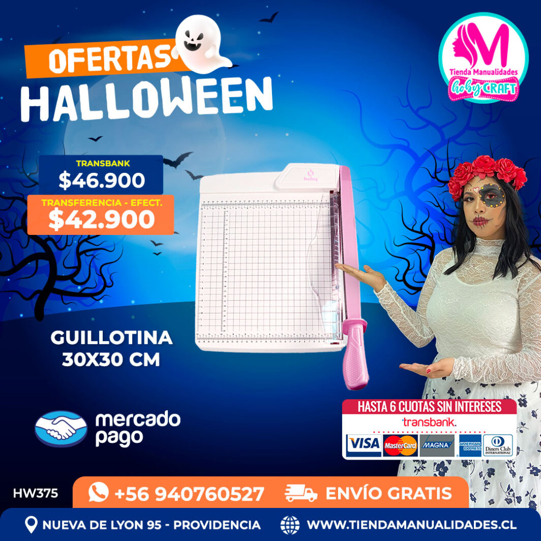 HW375 Guillotina Hoby 30x30cm – Envío gratis
