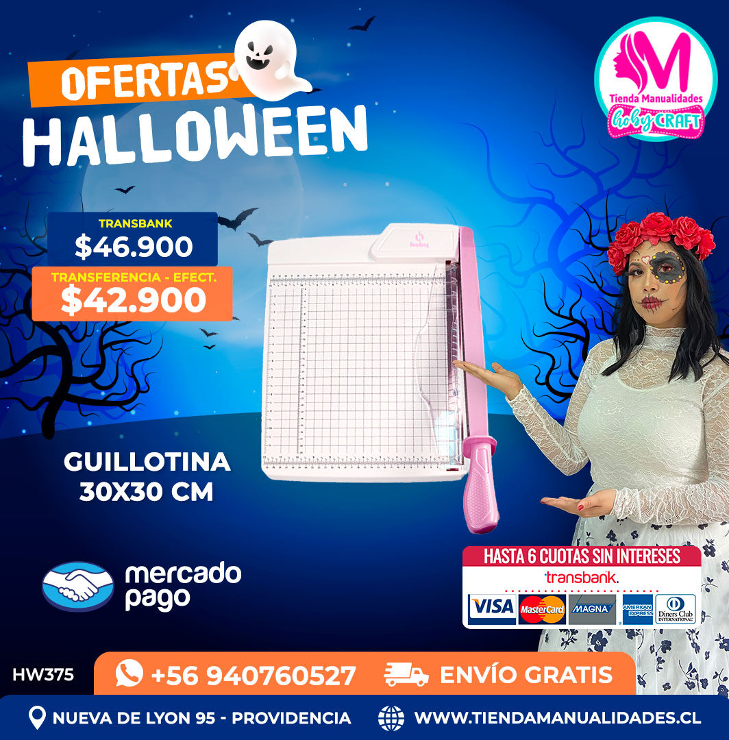HW375 Guillotina Hoby 30x30cm – Envío gratis