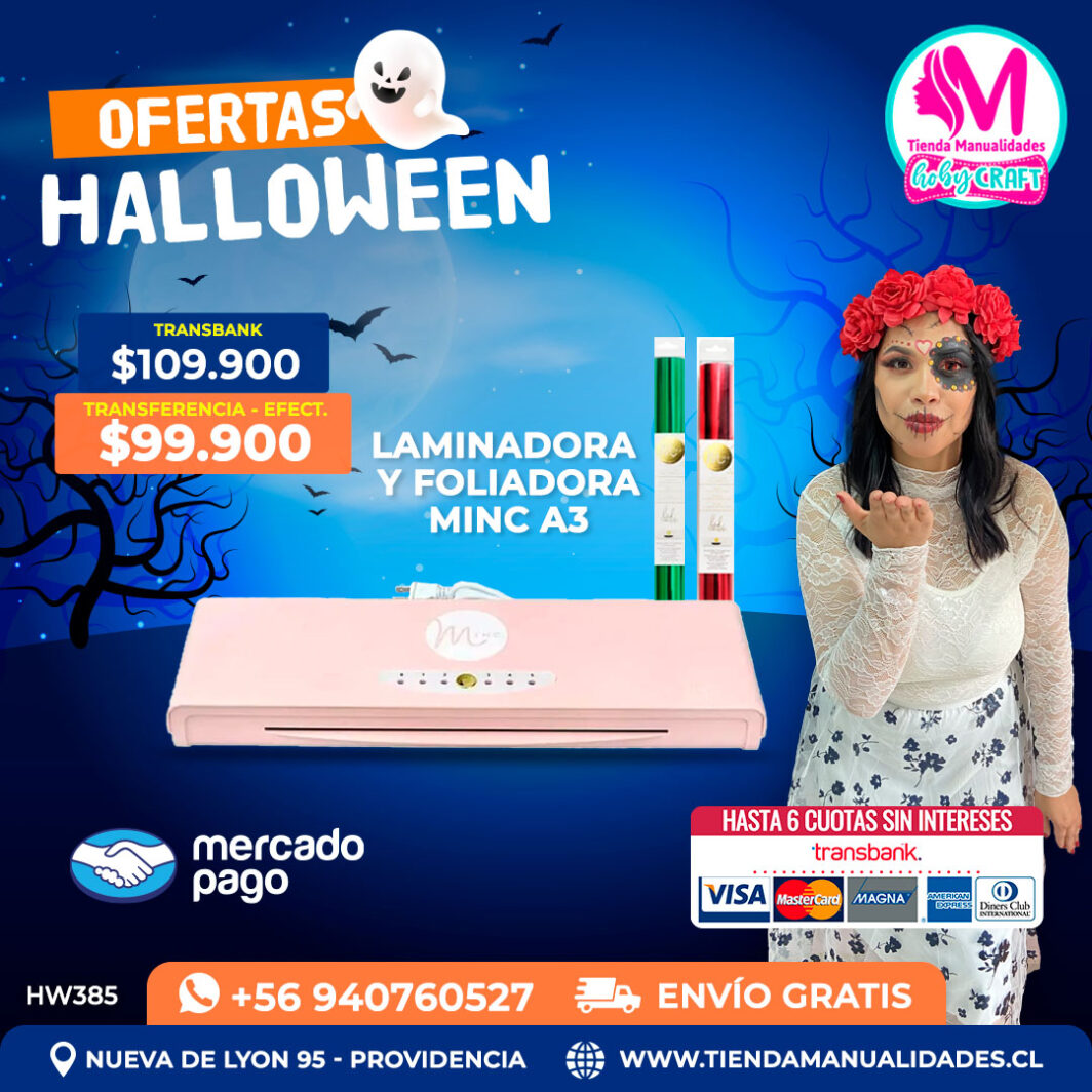 HW385 Laminadora Foliadora térmica A3 MINC – Envío gratis