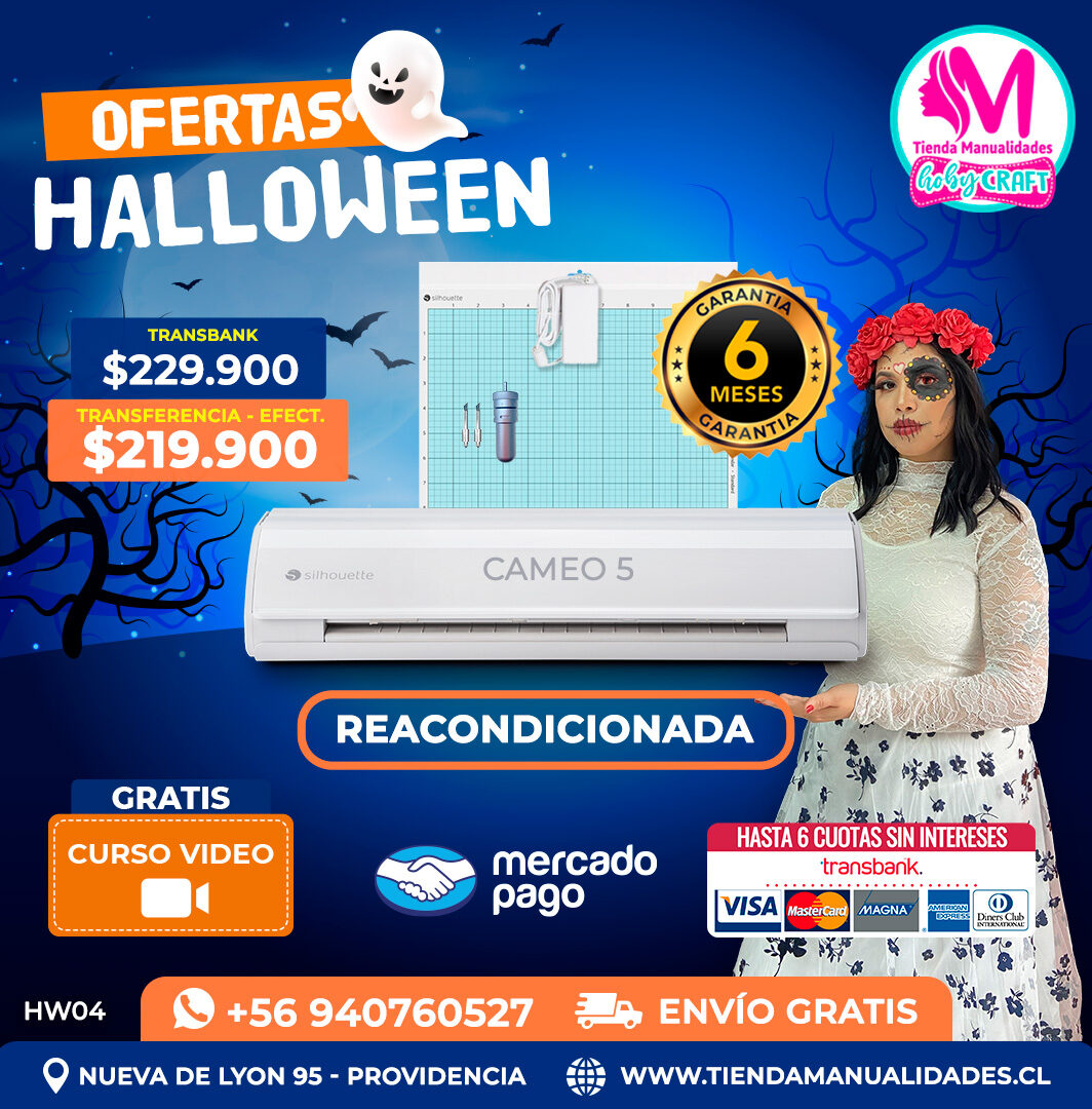 HW04 Kit Silhouette Cameo 5 reacondicionada – Envío gratis en 48 horas