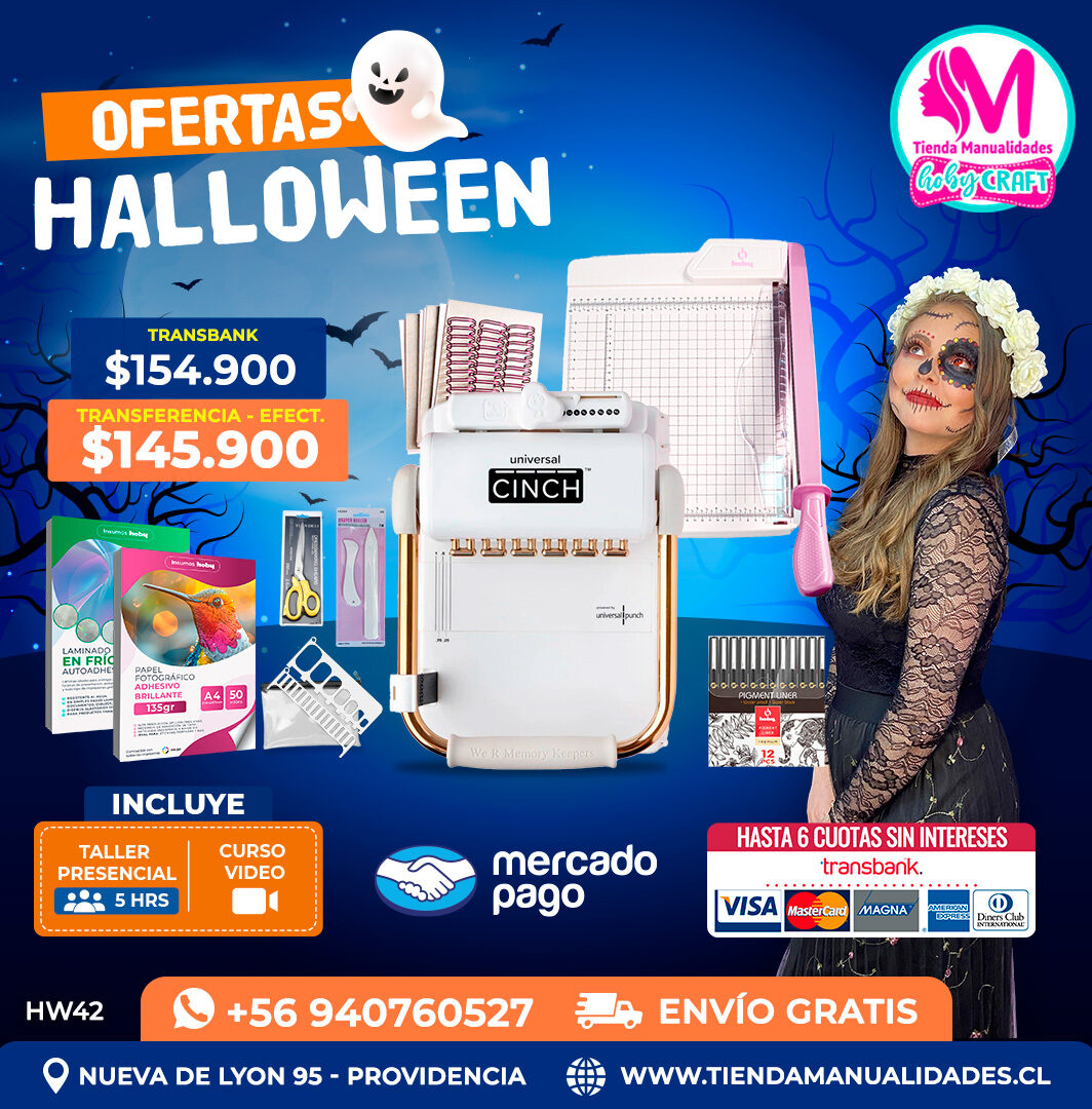 HW42 Kit encuadernadora Universal Cinch – Envío gratis