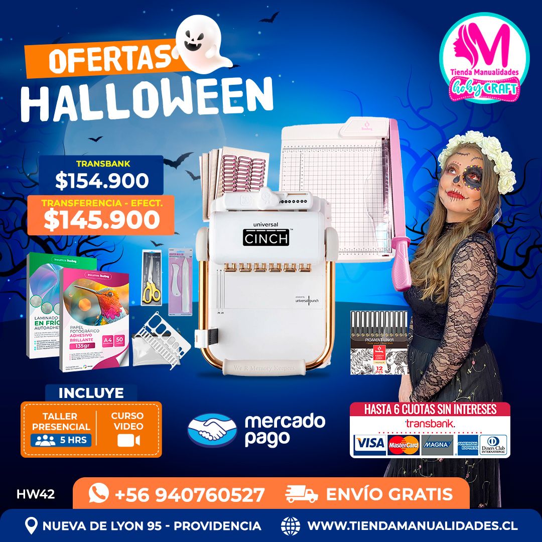 HW42 Kit encuadernadora Universal Cinch – Envío gratis