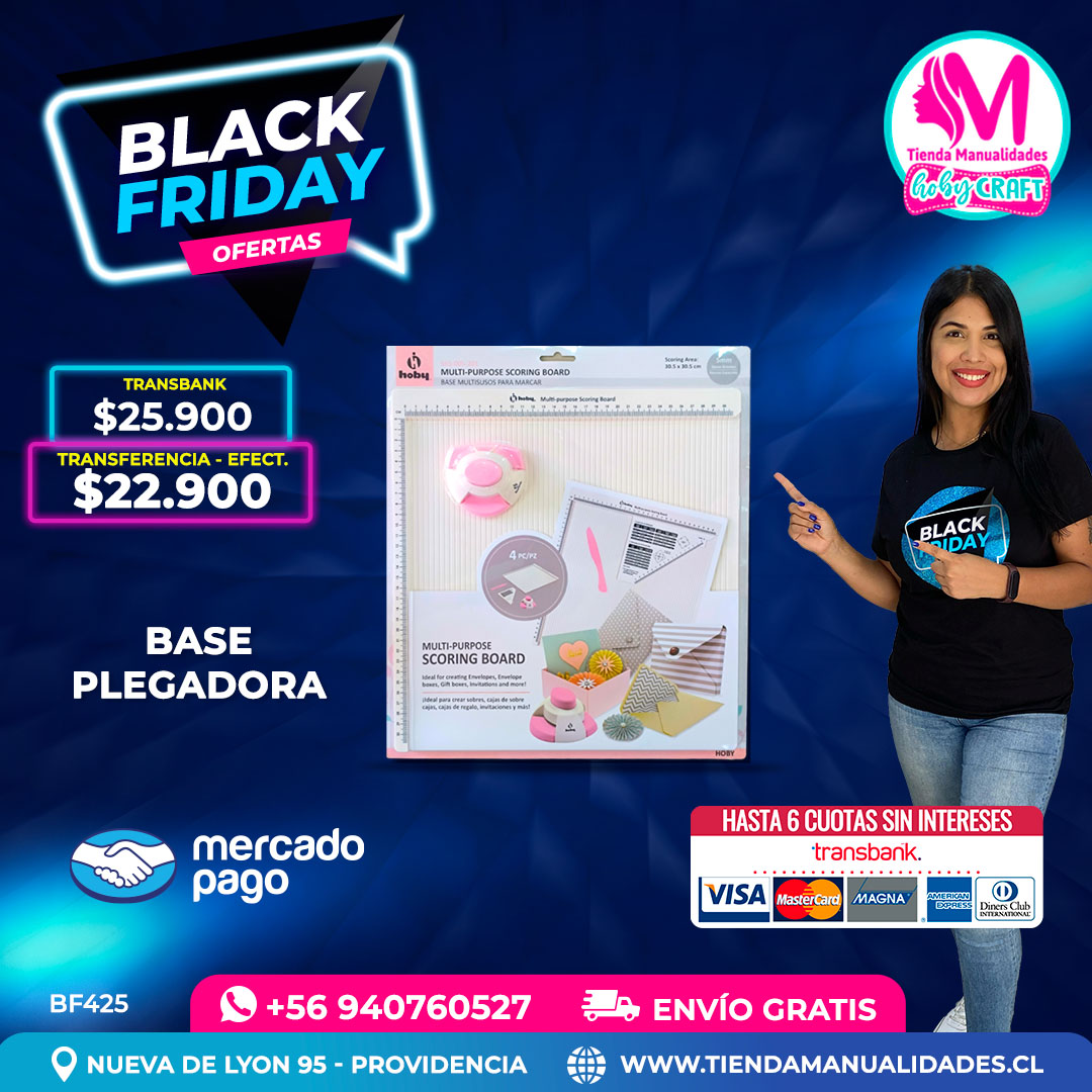 BF425 Base plegadora multipropósito – Envío gratis