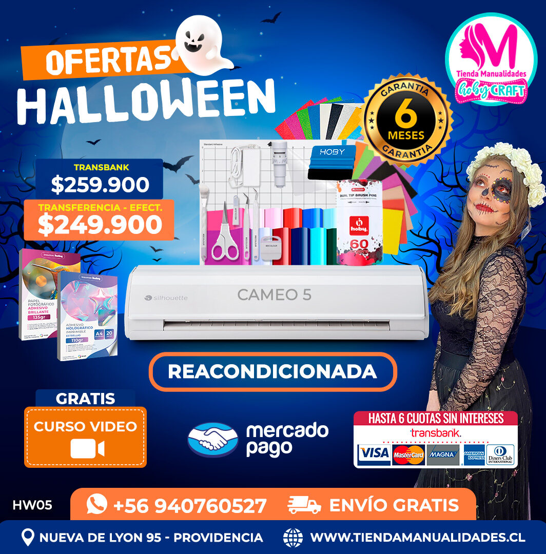 HW05 Kit Silhouette Cameo 5 reacondicionada – Envío gratis
