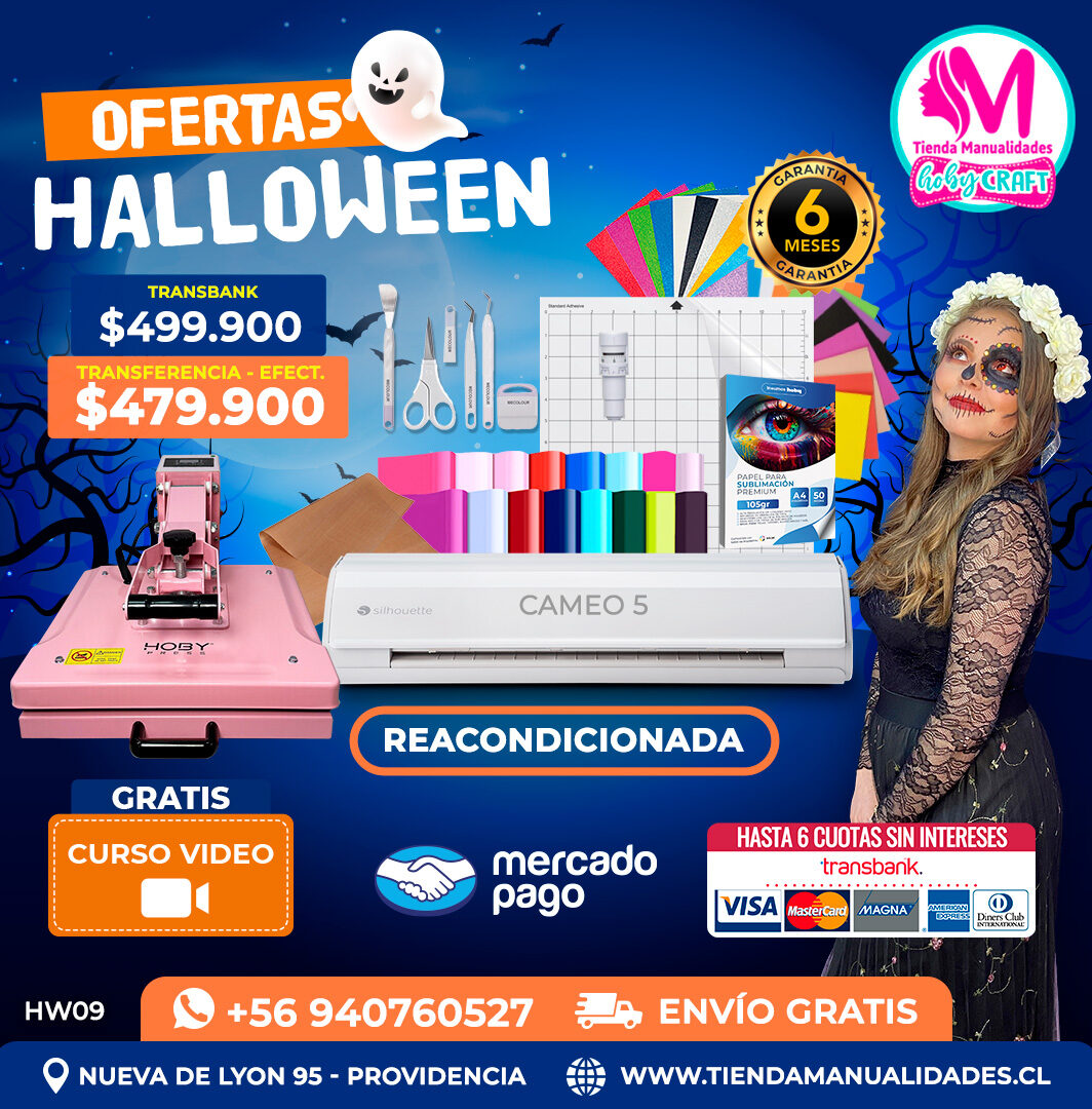 HW09 Kit Silhouette Cameo 5 reacondicionada – Envío gratis en 48 horas