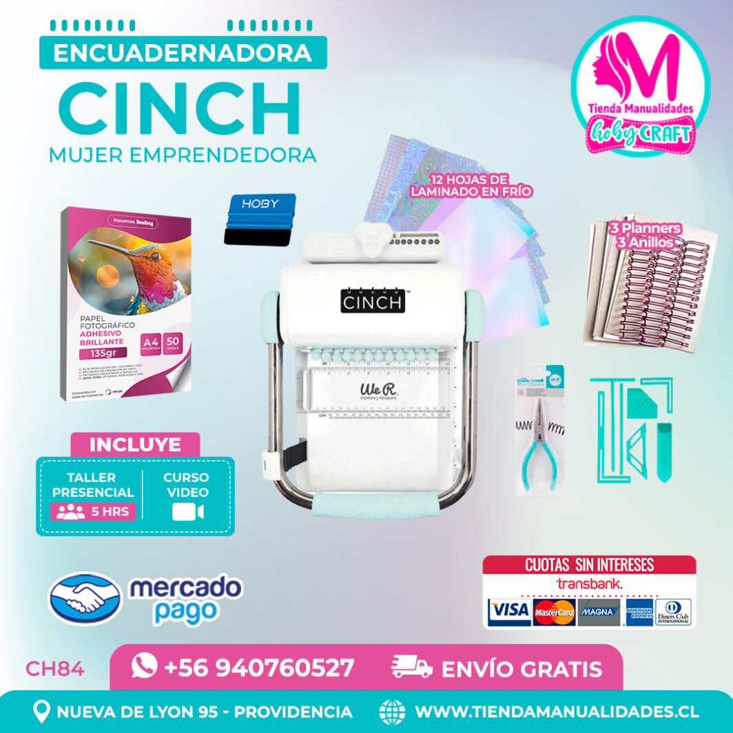 CH84 Cinch verde + Curso Video - Envío Gratis - Entrega Inmediata