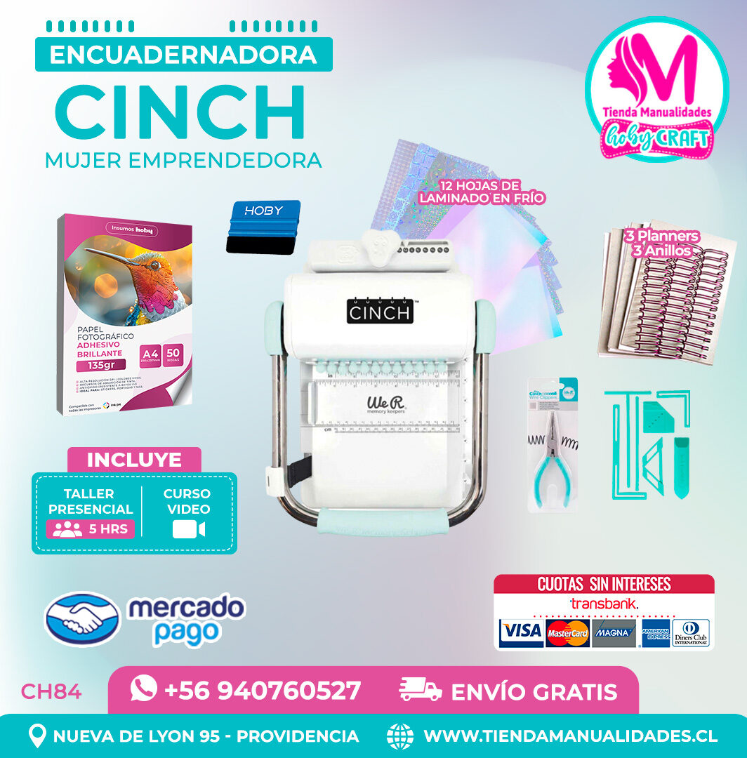 CH84 Cinch verde + Curso Video - Envío Gratis - Entrega Inmediata