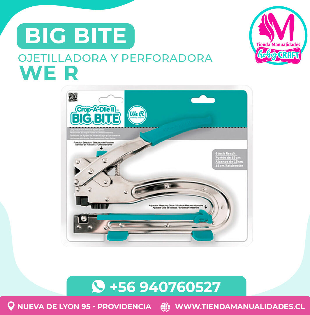 IE70 Ojetilladora y perforadora Big Bite - Entrega inmediata