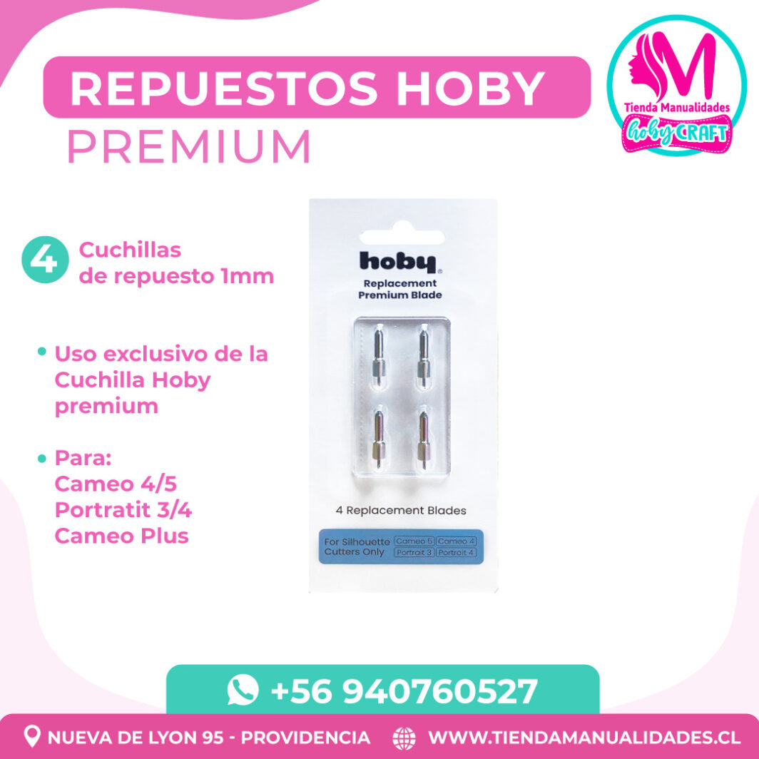 IP15 Repuestos de Cuchilla Hoby Premium - Entrega inmediata