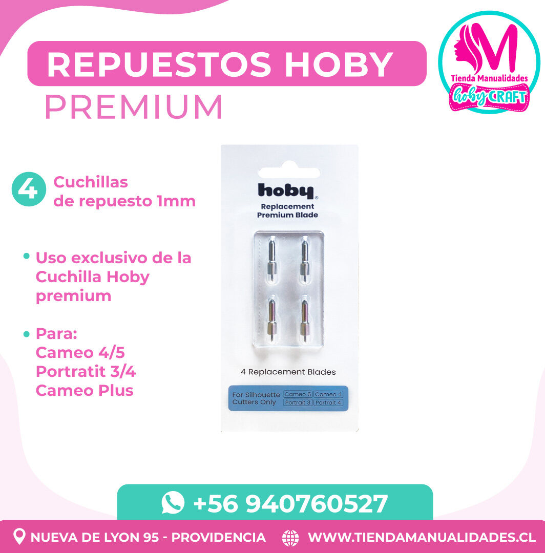 IP15 Repuestos de Cuchilla Hoby Premium - Entrega inmediata