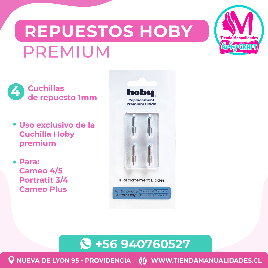 IP15 Repuestos de Cuchilla Hoby Premium - Entrega inmediata