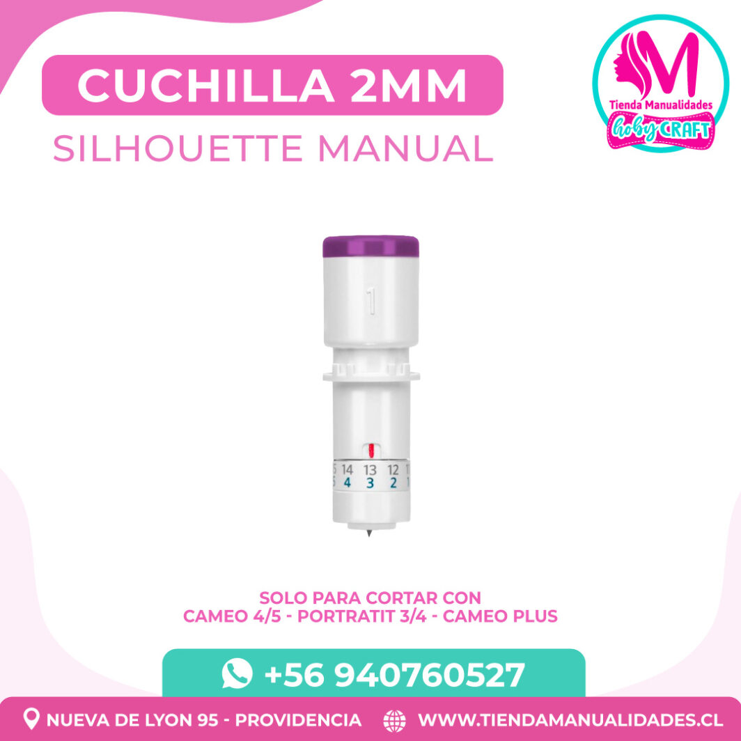 IP25 Cuchilla Manual Silhouette 2mm- Entrega inmediata