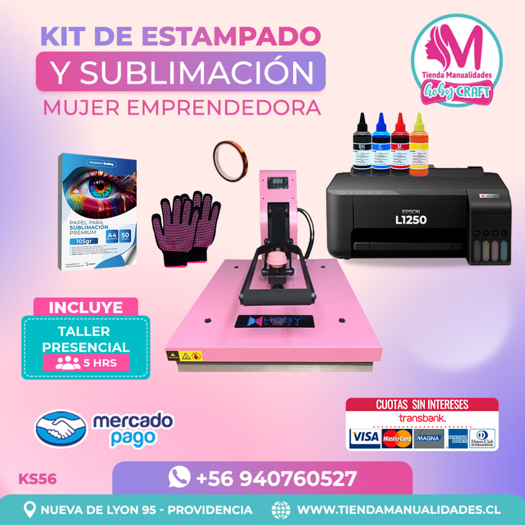 KS56  Kit de estampado y sublimación