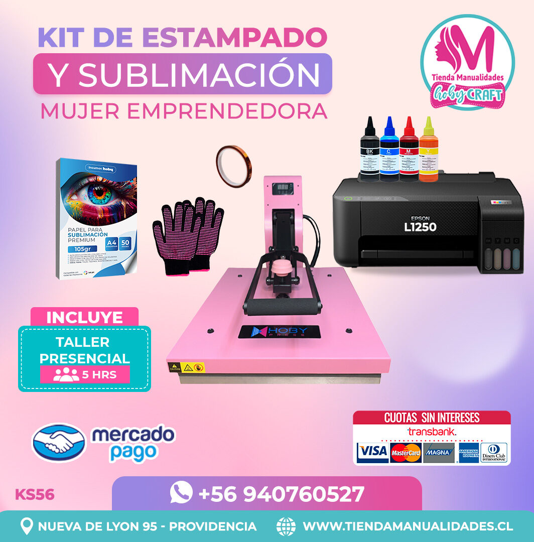 KS56  Kit de estampado y sublimación